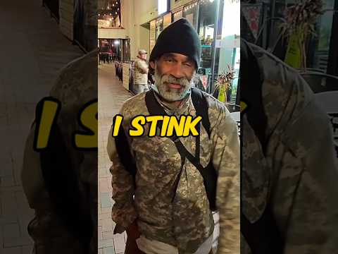 Homeless Man Couldn’t Believe It When I Did THIS 🥺❤️