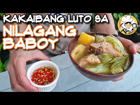 NILAGANG BABOY /PORK NILAGA [HINDI KA GANITO MAG-NILAGA]  | OUTDOOR COOKING | KUSINERONG ARKITEKTO