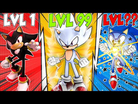 Sonic Vs Shadow Power Level Comparison!