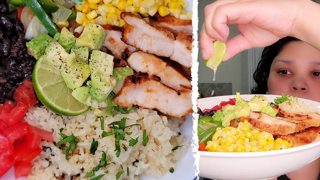 What I Cooked For Dinner BURRITO BOWL