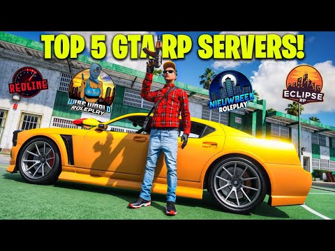 Top 5 *BEST* GTA 5 RP Servers in 2025! (FiveM & RageMP)
