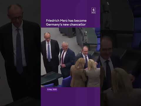 Friedrich Merz has become Germany's new chancellor