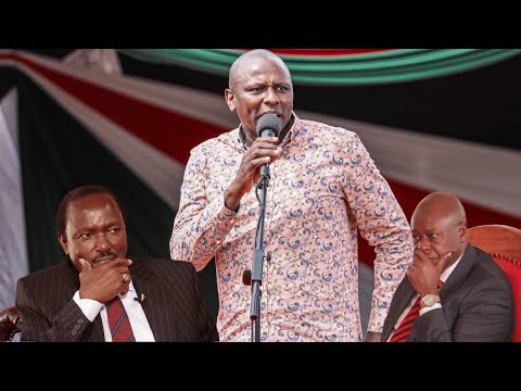 LISTEN TO KIMANI ICHUNGWAH TOLD GACHAGUA AND KALONZO FOR ATTACKING PRESIDENT RUTO!