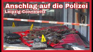 ‼️BRANDANSCHLAG AUF POLIZEIPOSTEN in Leipzig-Connewitz🚓Immer und immer wieder Zerstörung❌️