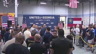 Sen. Ossoff rallies voters in Georgia