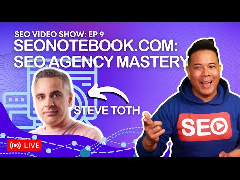 Join me this Friday with @SEO Notebook Founder Steve Toth to learn the his most popular tips!