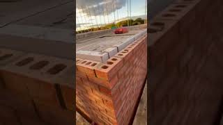 Bricklaying - Joist Height  🔥 👌🏻 🙌🏻