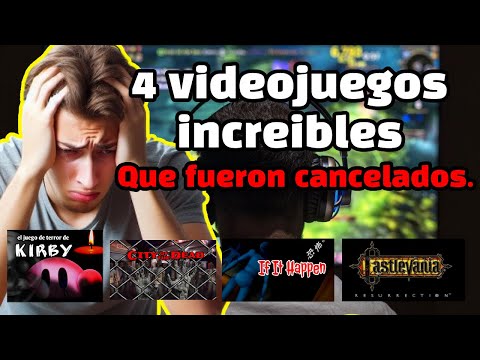 4 videojuegos CANCELADOS  y que NUNCA podrás JUGAR ❌🎮