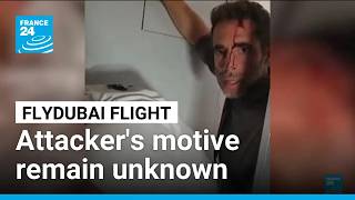 YouTube video thumbnail: Attacker's Motive Remain Unknown After Flydubai Flight to Israel Escapes Disaster
