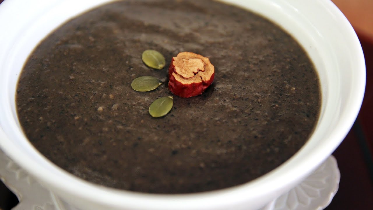 Black Sesame Seed Porridge (Heukimjajuk: )