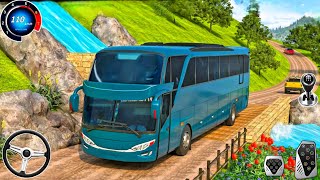 Coach Bus Driving Simulator - Real City Euro Luxury Bus Driver 3D - Android Gameplay #2