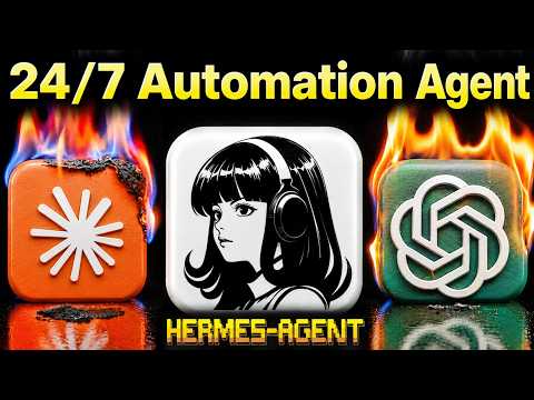The NEW Hermes Agent Just Destroyed Claude CoWork & OpenClaw (Full Setup + Real Use Cases)