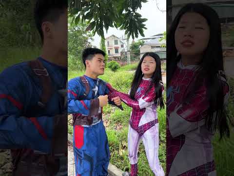 Người nhện đã đánh bại quái vật để cứu đồng đội của mình #shorts