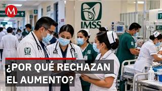 IMSS ofrece aumento salarial del 8% y sindicato convoca movilización nacional