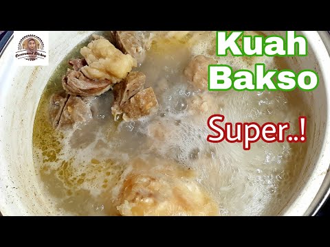 Yang Beli Pasti Antri Kalo Pake Resep Kuah Bakso Ini