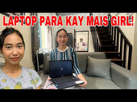 WOW! MAIS GIRL BINIGYAN NG LAPTOP NG SPONSOR🙏