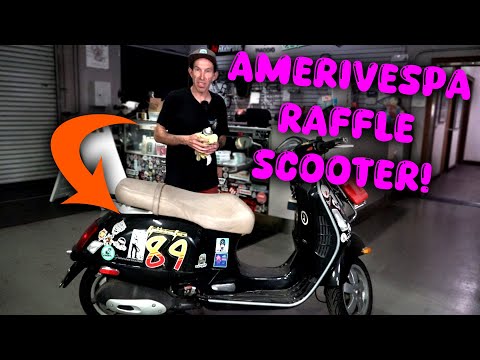 Amerivespa 2025 Portland Raffle Scooter