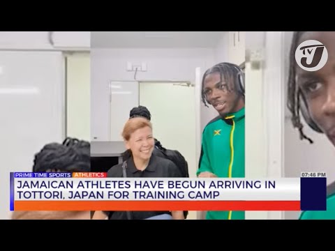 YouTube video thumbnail: Jamaican Athletes Have Begun Arriving in Tottori, Japan for Training Camp