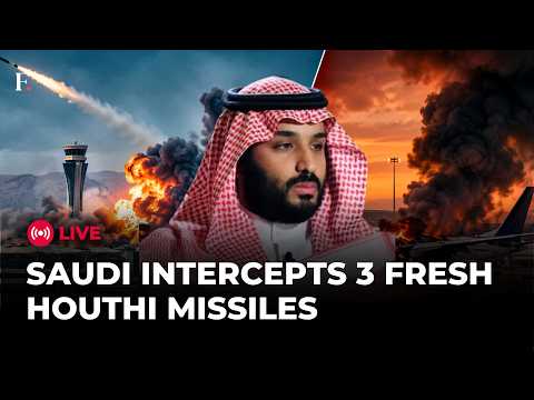 Saudi Arabia Intercepts 3 Fresh Houthi Ballistic Missiles Headed to Riyadh | Houthi War LIVE