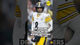 Steelers-Browns reaction: Why did Aaron Rodgers not utilize top receivers?