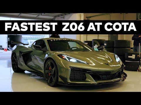 Chevrolet C8 Corvette Z06 with Z07 Track Package // Circuit of the Americas // World's Fastest Lap