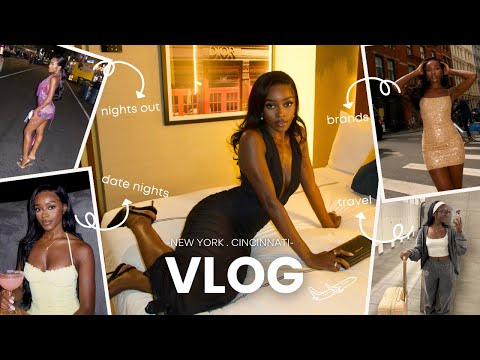 VLOG| NYFW w/ Brand, Date Nights, Visiting Family in Ohio, Realistic Hair Install Tutorial + MORE