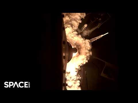 Artemis 1 moon rocket cams! See launch and abort system jettison