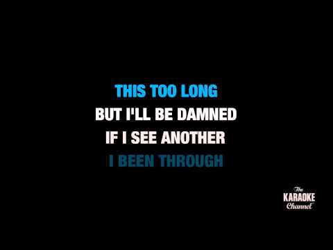 Ring The Alarm in the Style of “Beyoncé” karaoke video with lyrics (no lead vocal)