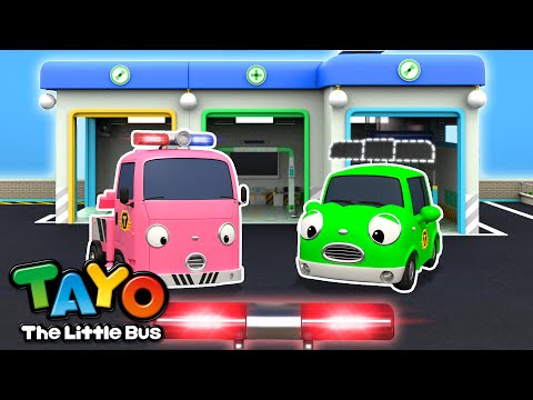 Rescue Car's Siren is Missing!🚨 | Repair Shop Song | Where is my Siren? | Tayo Rescue Team Song