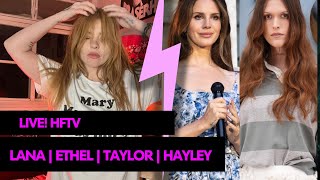 TRETA: LANA DEL REY X ETHEL CAIN, TAYLOR SWIFT E SUA NOVA "PERSONALIDADE" SHOWGIRL, HAYLEY WILLIAMS