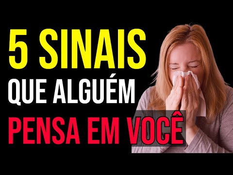5 SINAIS SIMPLES QUE INDICAM QUE ALGUÉM PENSA EM VOCÊ