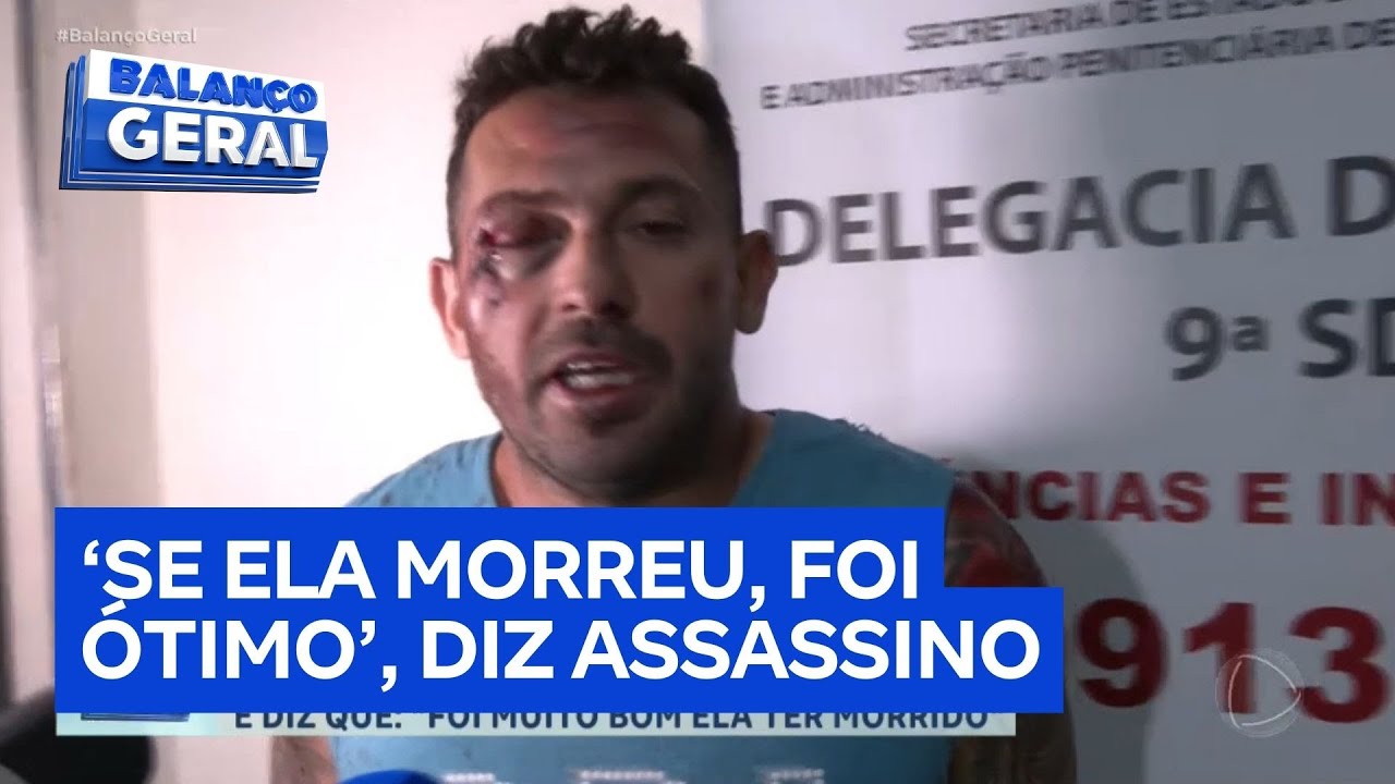 Se ela morreu foi ótimo diz homem preso suspeito de ter matado ex mulher a facadas no PR