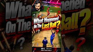 What Happened On The Last Ball? 😱 IND vs WI Cricket 26 🔥 #Shorts By RtxVivek