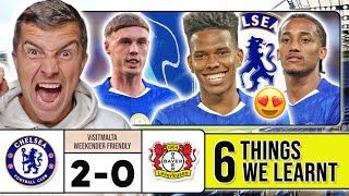 6 THINGS WE LEARNT FROM CHELSEA 2-0 BAYER LEVERKUSEN