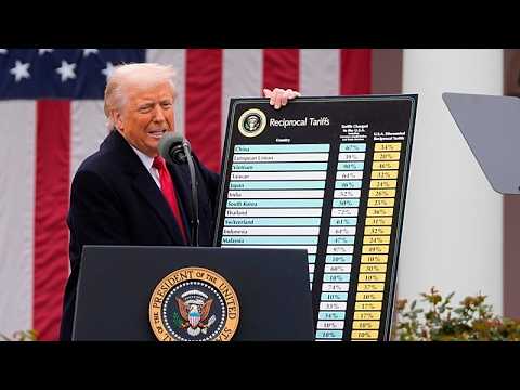 US imposes new tariffs on dozens of countries over 'forced labour' claims