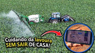 TRABALHANDO COM O TRATOR SEM SAIR DE CASA