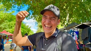 De regreso en nuestro pueblo nos fuimos al tianguis 