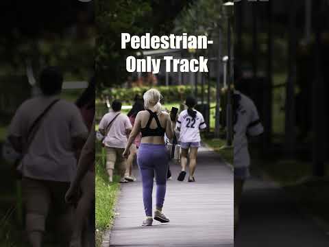 #singapore #landtransport #stayontrack #personalmobility #pedestriansafety