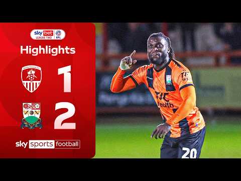 Tshimanga double dents Notts’ promotion! 😨 | Notts County 1-2 Barnet | EFL Highlights