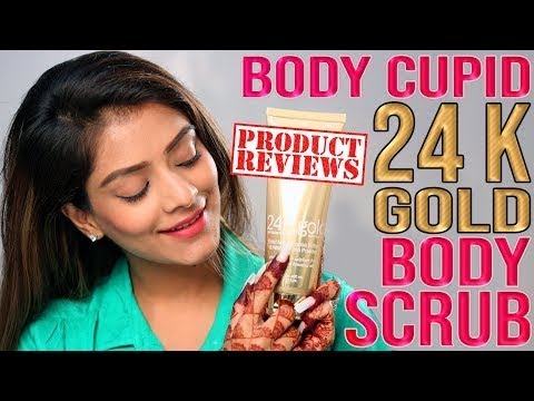 Body Cupid 24k Gold Body Scrub Product Review | Product Review Tutorial