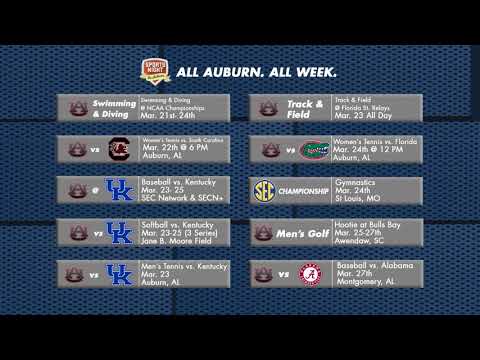 This week in Auburn sports | March 22