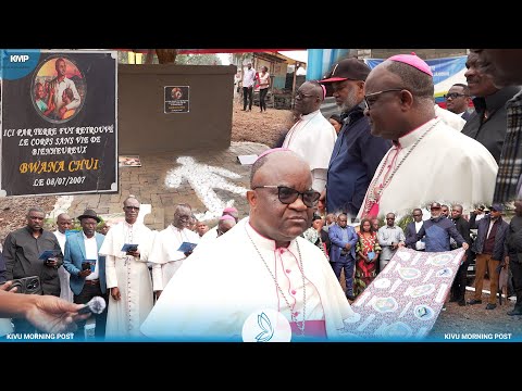 GOMA : L’AFC/M23 FAIT DÉCOUVRIR À LA CENCO LA STÈLE EN HOMMAGE À BWANA CHUI