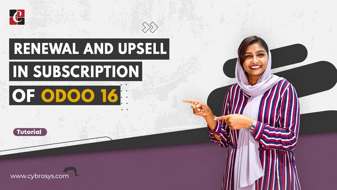 Renewal & Upsell in Odoo 16 Subscription App | What is Odoo 16 Subscription Module | 12.07.2023

Upselling is a marketing strategy used by many companies to sell a more expensive or profitable product. This would include ...