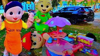 Drama Badut Lucu Boboboy Jual Es Krim Yupi Ketiduran diambil Badut Lucu Cocomelon Ditolong Squidgame
