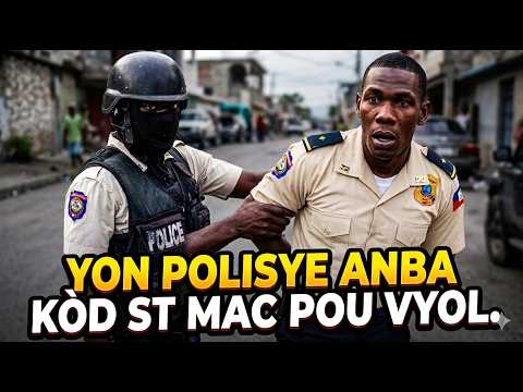 FLASH! Lapolis mete anba kòd yon polisye ki VY0LE ak ansent yon TlM0UN 16 Lane St Marc
