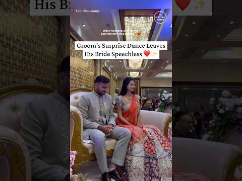 Groom Surprise Dance Performance for the Bride | Wedding Dance | Sangeet Night | Couple Goals | BFF