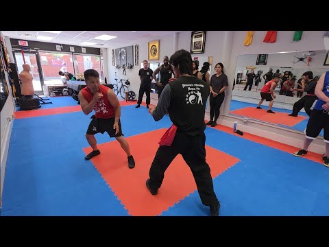 Kung Fu Sparring #104 - Sifu Freddie Lee vs. Brandon Lee, Dixon, Joel, Ken, Keo, Rui, Mehi