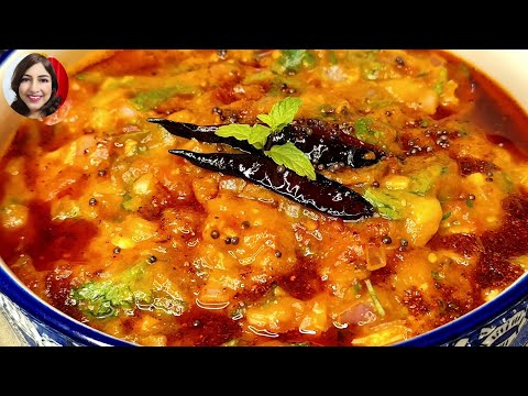Roasted Mango Tomato Chutney | Green Mango Chutney Recipe | How To Make Roasted Mango Tomato Curry
