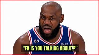 Lebron Was Ready To Fight This Fan lol | NBA Voiceover