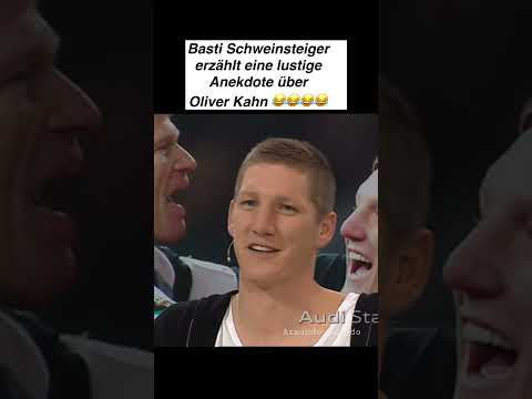Schweinsteiger erzählt eine Anekdote über Oliver Kahn  #oliverkahn #fcbayern #schweinsteiger